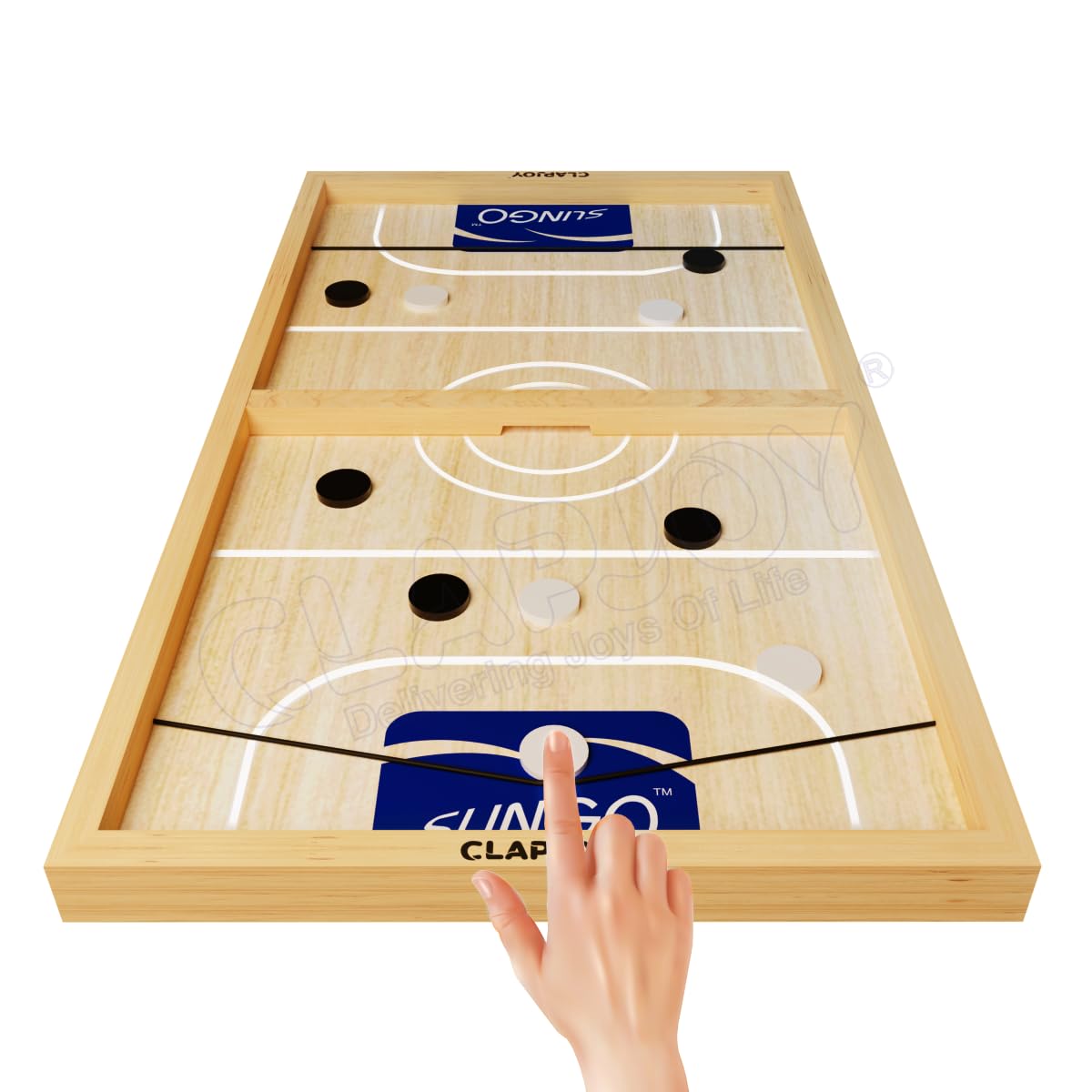 Clapjoy Slingo Fast Sling Puck Game