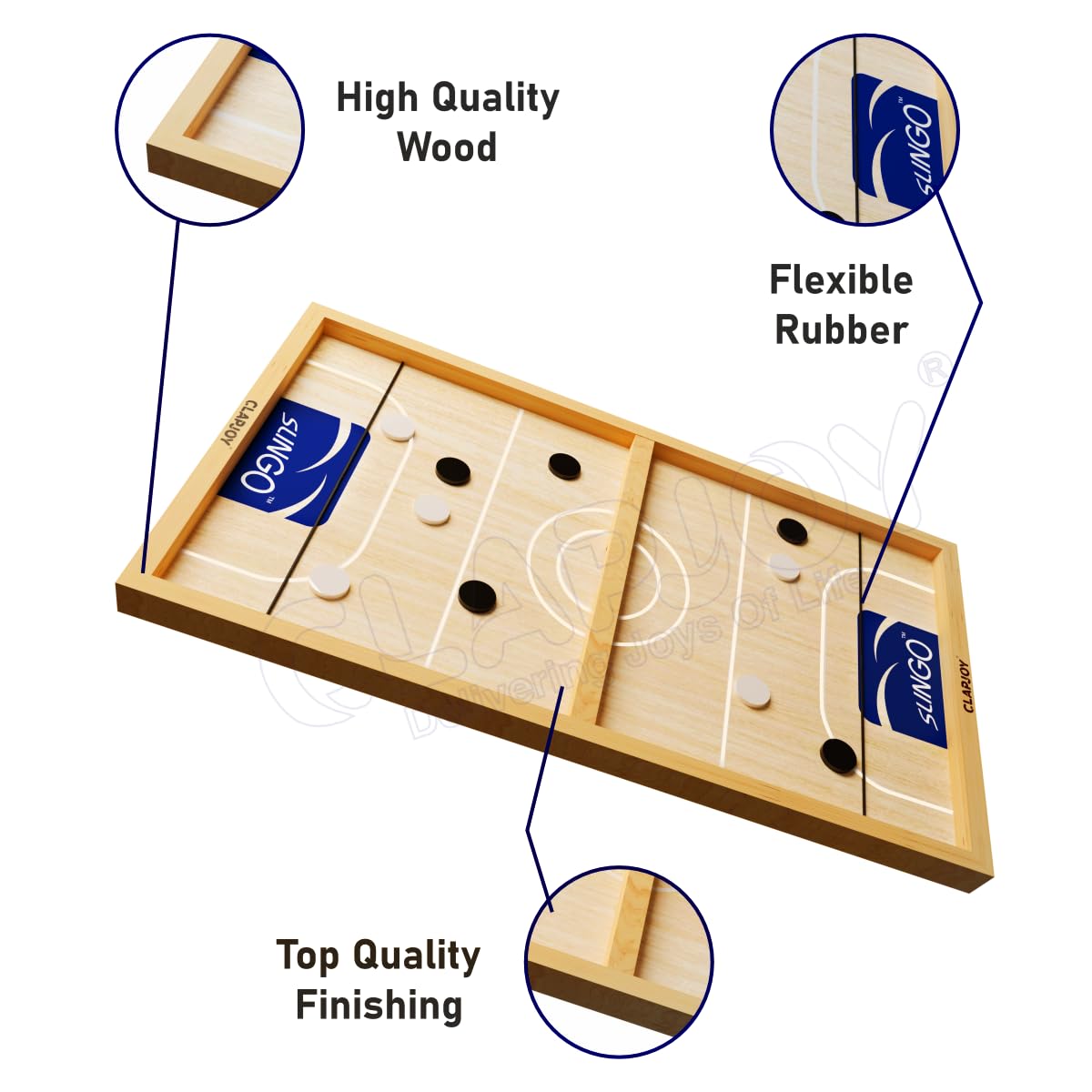 Clapjoy Slingo Fast Sling Puck Game