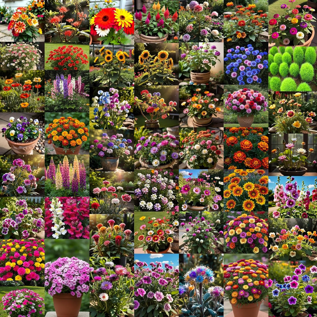 Low-Maintenance Hybrid Flower Seeds Combo